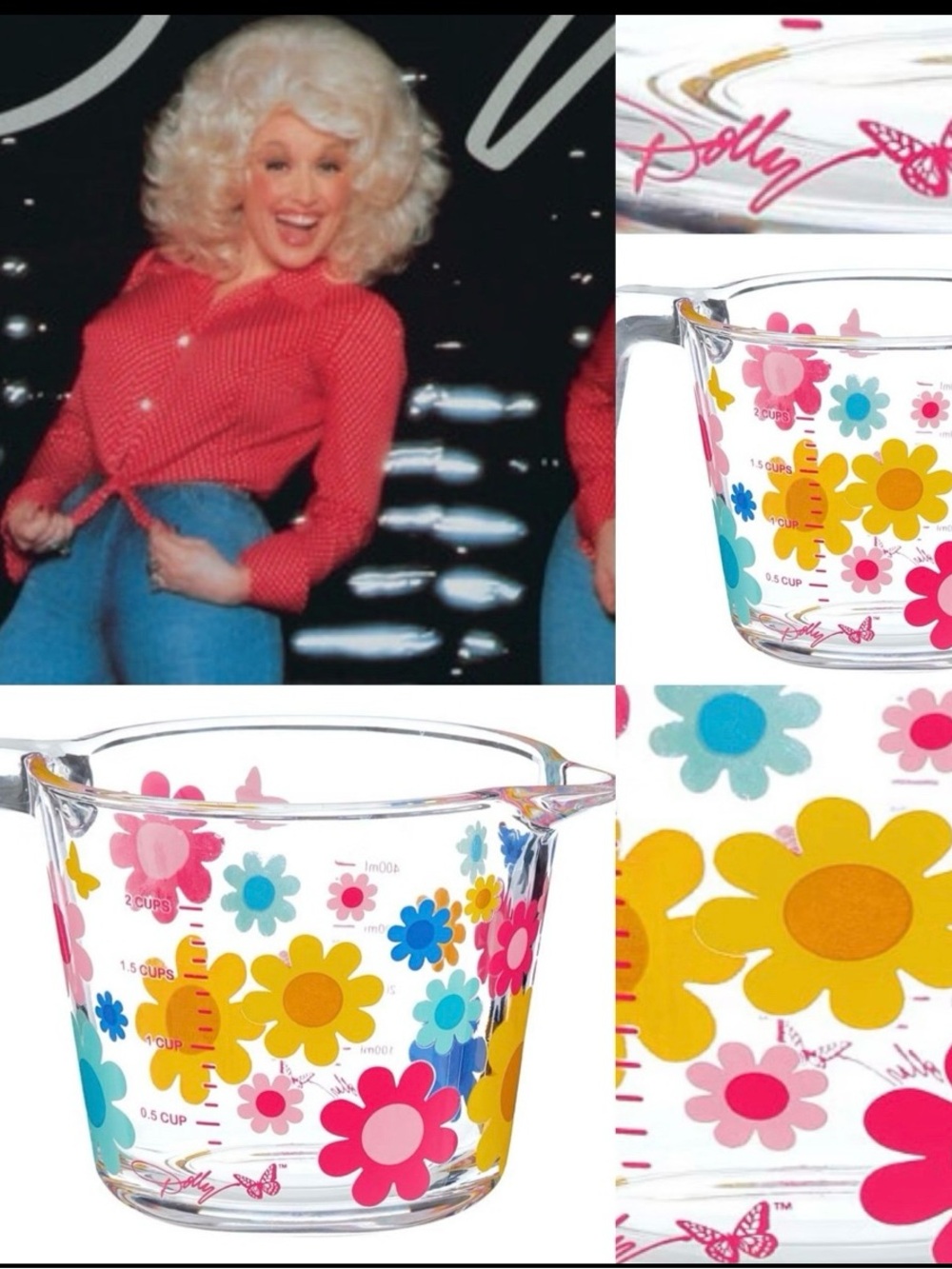 Dolly Parton limited edition measuring cup